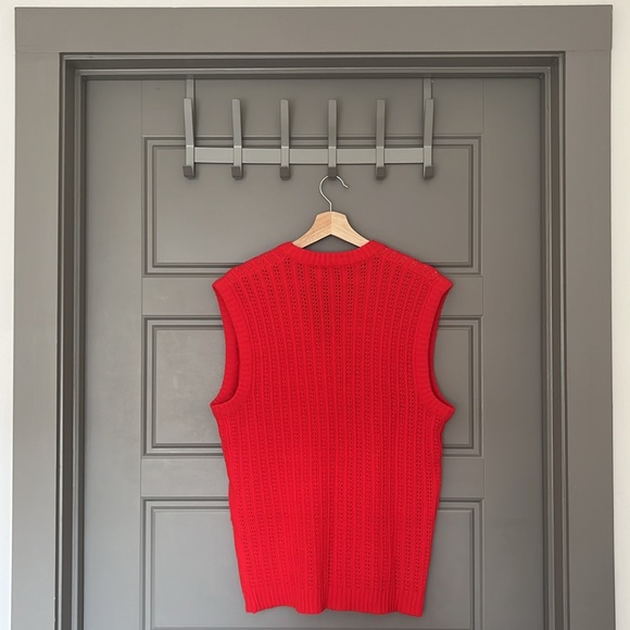 Vintage Acrylic Sweater Vest - Picture 4 of 6